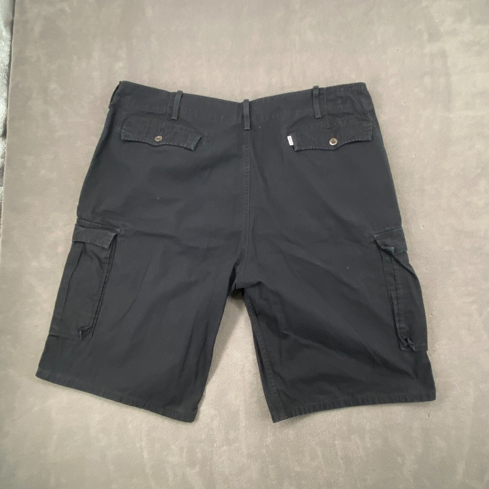 Levi's Cargo Shorts Mens W40 Dark Navy Utility Multi Pocket Relaxed Fit Outdoor - Picture 10 of 12